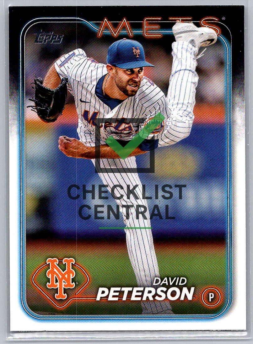 2024 Topps Update David Peterson #US104