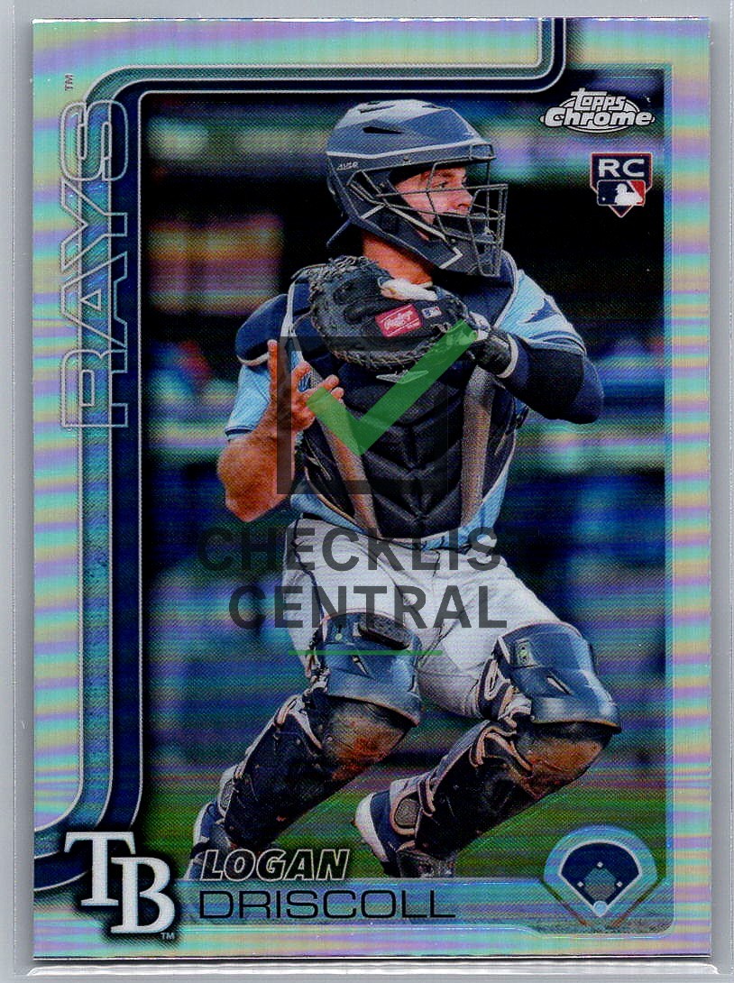 2025 Topps Chrome Refractors Logan Driscoll #125
