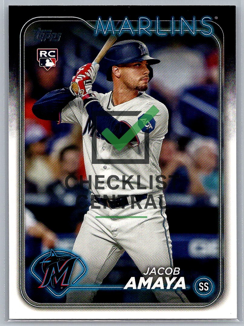 2024 Topps Jacob Amaya #144