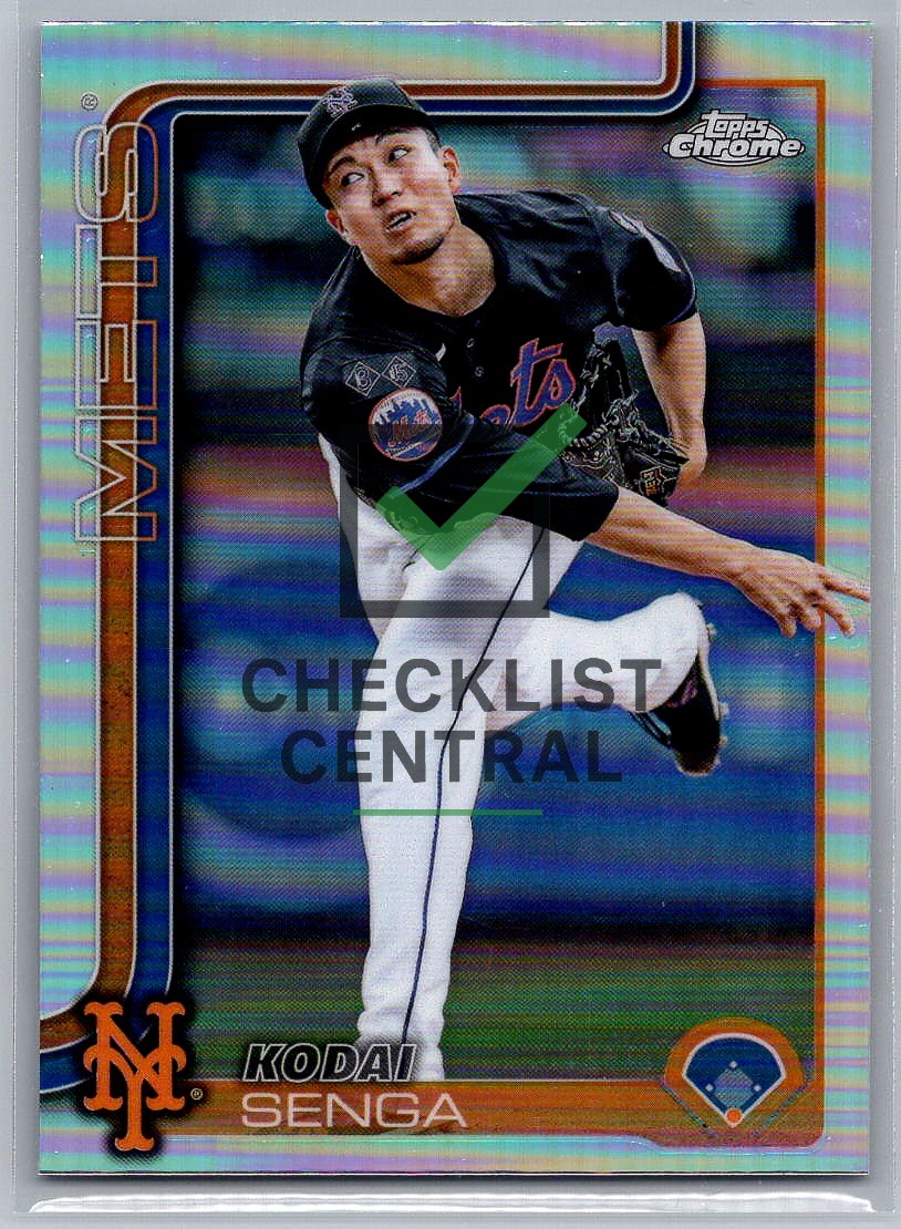 2025 Topps Chrome Refractors Kodai Senga #246