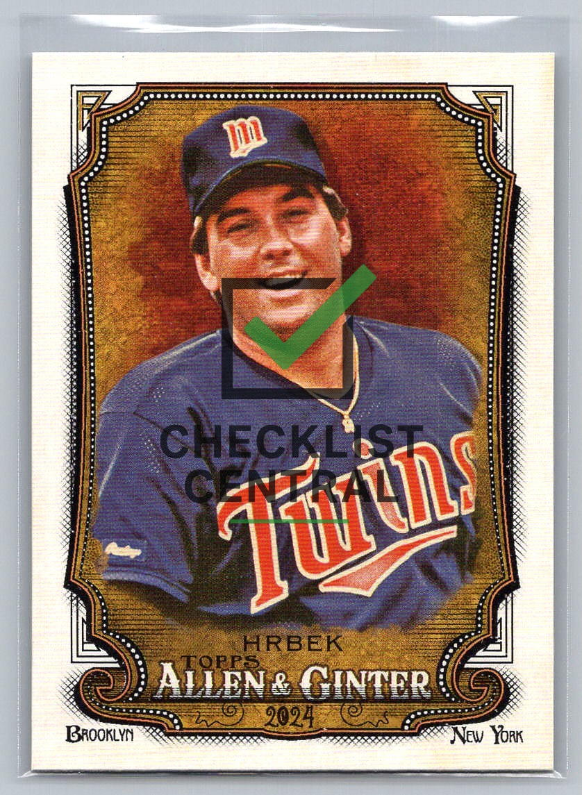 2024 Topps Allen & Ginter Kent Hrbek #347 SP
