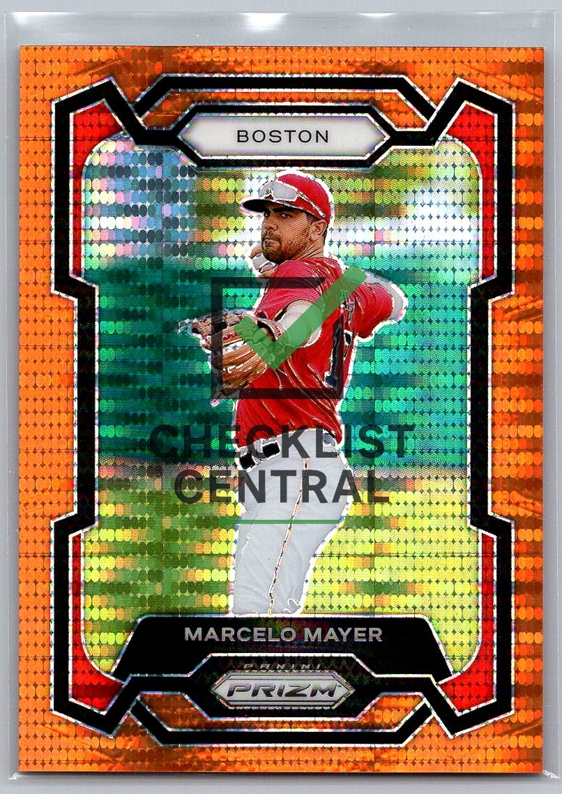 2024 Panini Prizm Prizms Orange Pulsar Marcelo Mayer #174 - 394/399