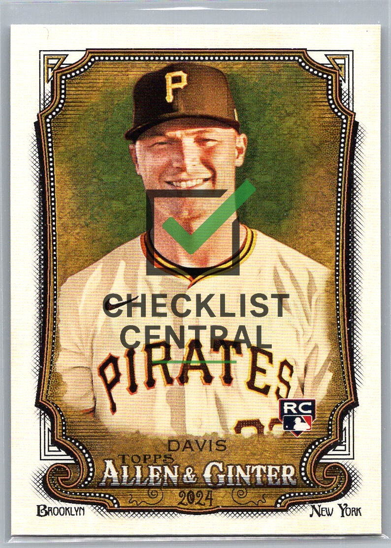 2024 Topps Allen & Ginter Henry Davis #4 RC