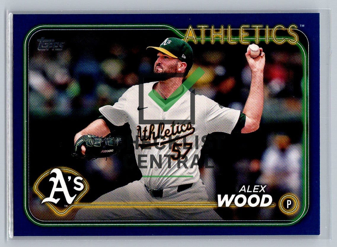 2024 Topps Update Royal Blue Alex Wood #US276