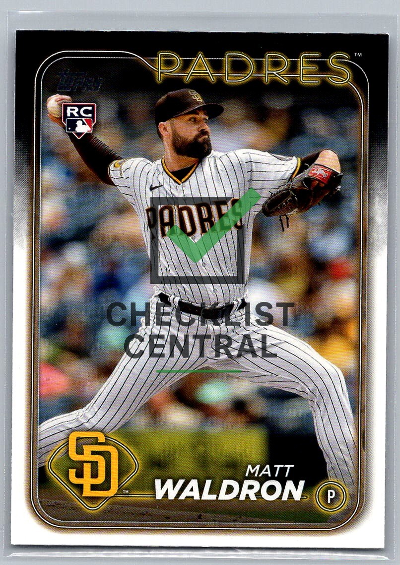 2024 Topps Matt Waldron #162