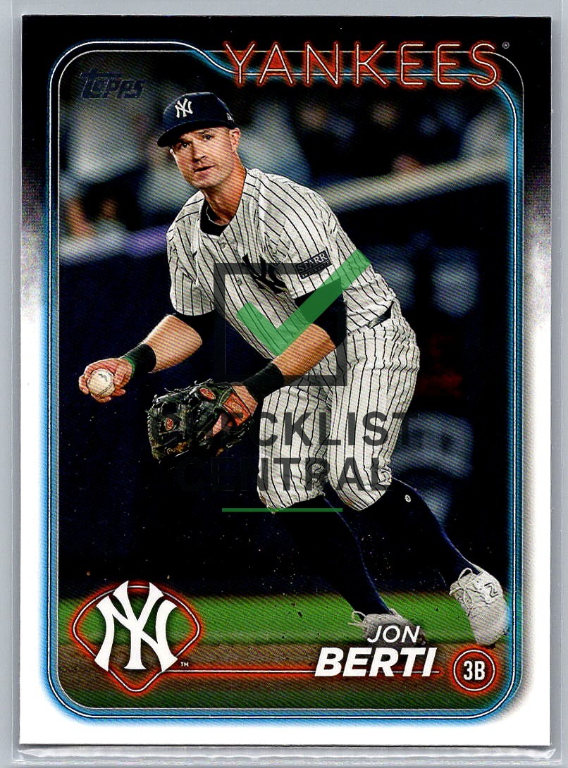 2024 Topps Update Jon Berti #US124