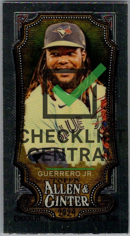 2024 Topps Allen & Ginter Mini Chrome Vladimir Guerrero Jr. #200