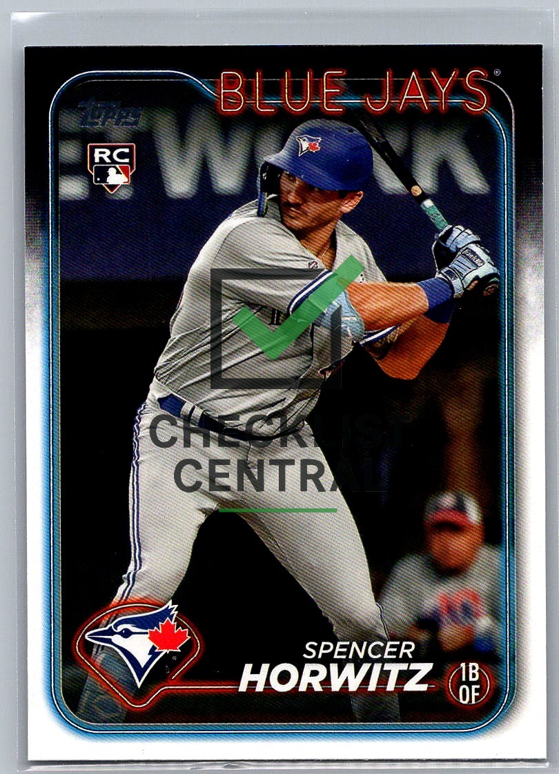 2024 Topps Spencer Horwitz #172