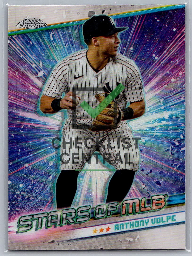 2024 Topps Chrome Stars of MLB Anthony Volpe #SMLB-76