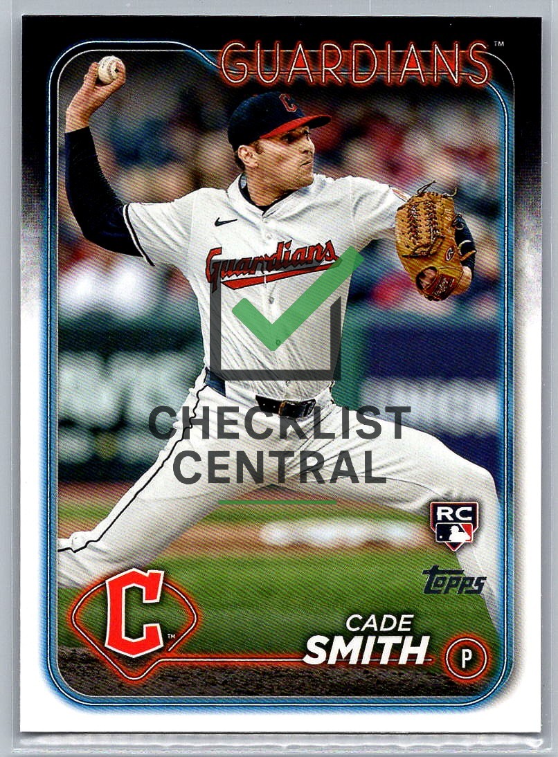 2024 Topps Update Cade Smith #US134 RC