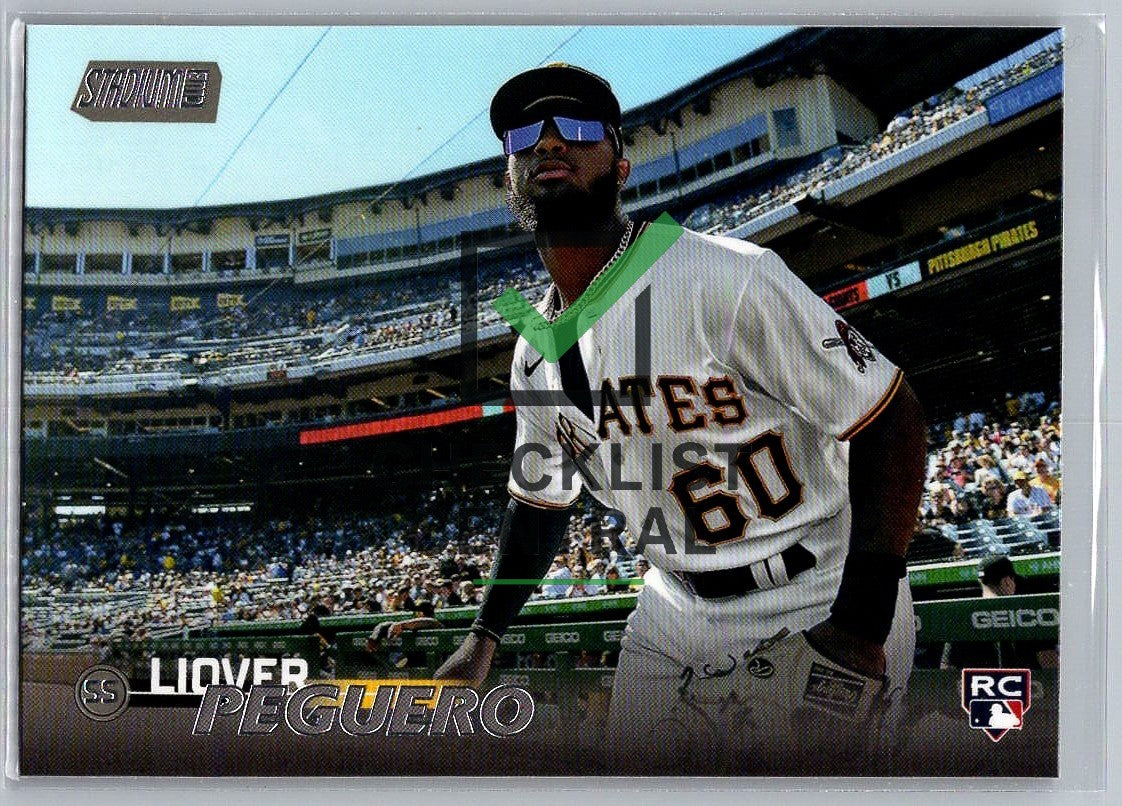 2023 Topps Stadium Club Liover Peguero #223 RC