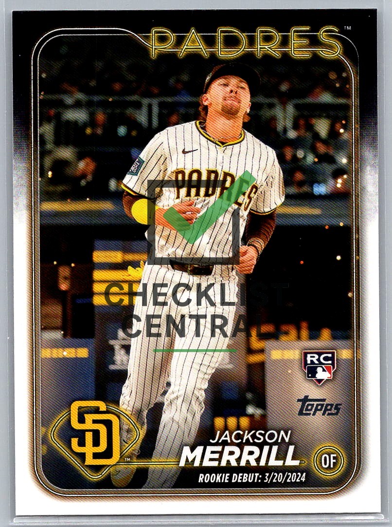 2024 Topps Update Jackson Merrill #US169