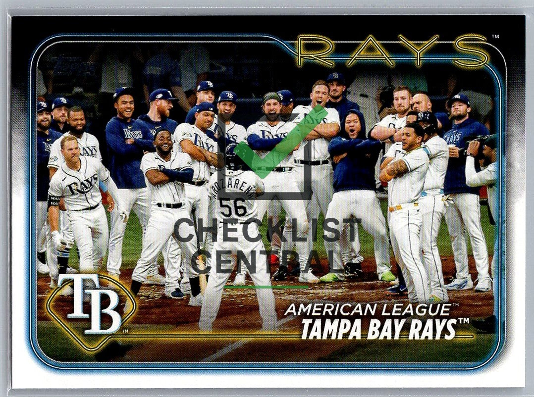 2024 Topps Tampa Bay Rays #211