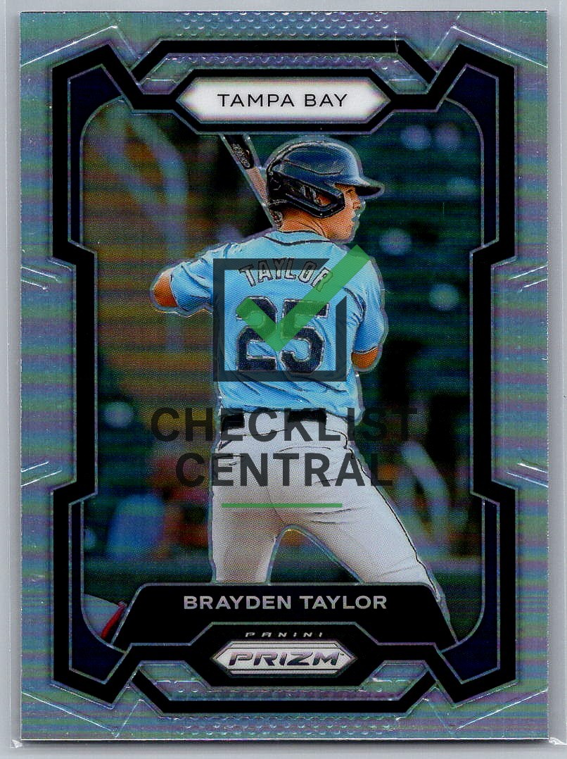2024 Panini Prizm Prizms Silver Brayden Taylor #190