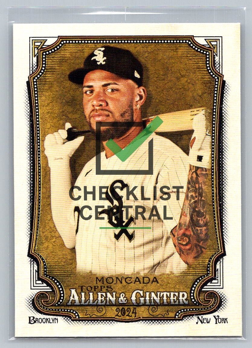2024 Topps Allen & Ginter Yoan Moncada #61