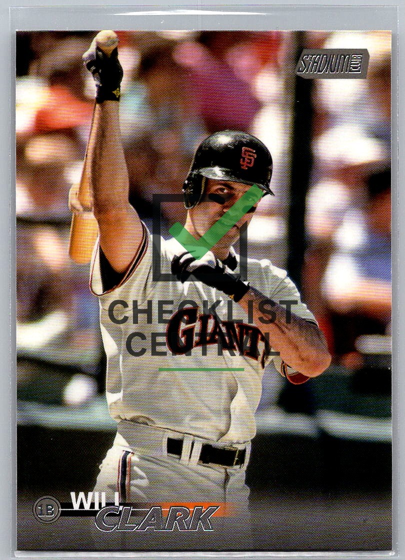 2023 Topps Stadium Club Will Clark #291