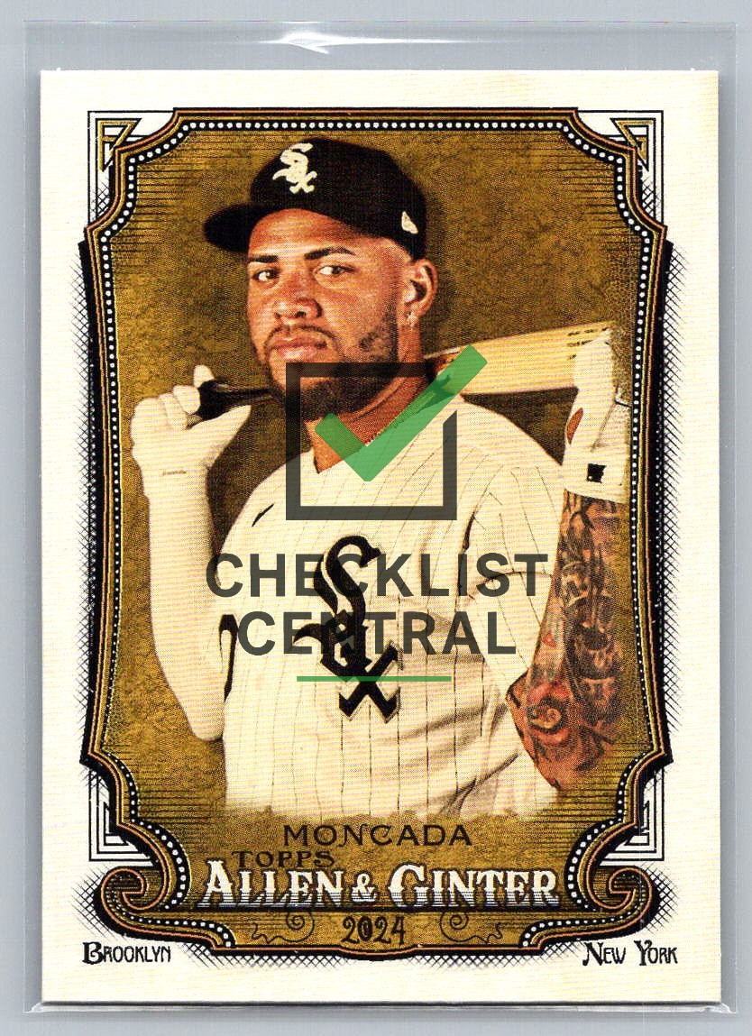 2024 Topps Allen & Ginter Yoan Moncada #61