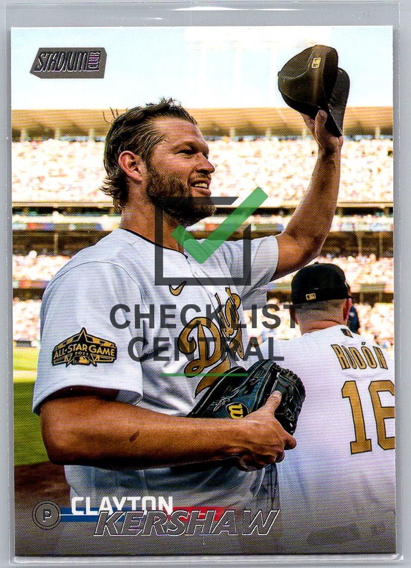 2023 Topps Stadium Club Clayton Kershaw #299