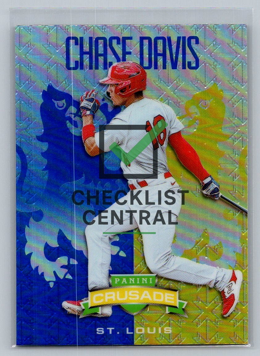 2024 Panini Crusade Crusade Chase Davis #50