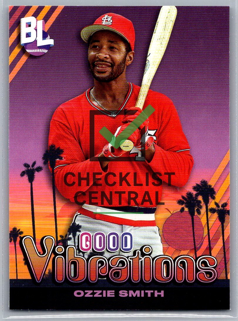 2024 Topps  Big League Good Vibrations Ozzie Smith #GV-12