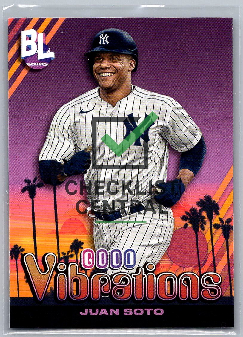 2024 Topps  Big League Good Vibrations Juan Soto #GV-14