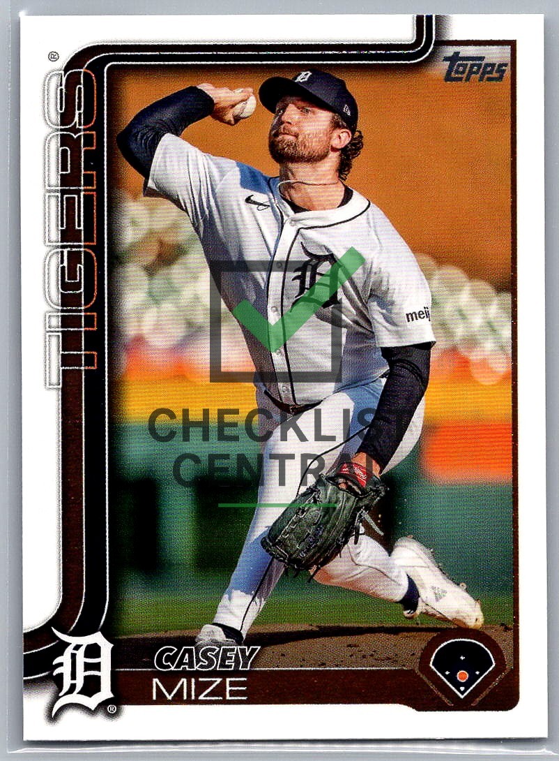 2025 Topps Casey Mize #315