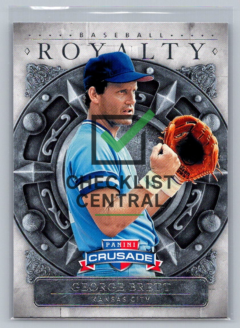2024 Panini Crusade Baseball Royalty George Brett #13