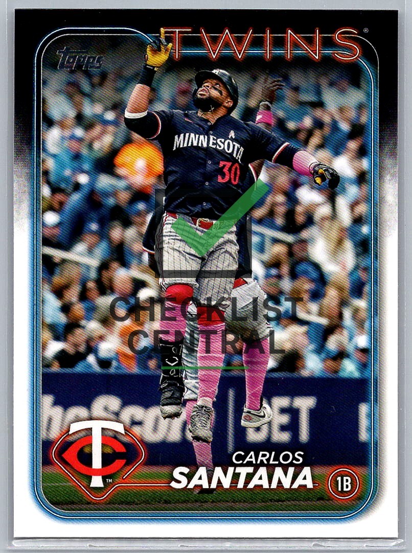 2024 Topps Update Carlos Santana #US224