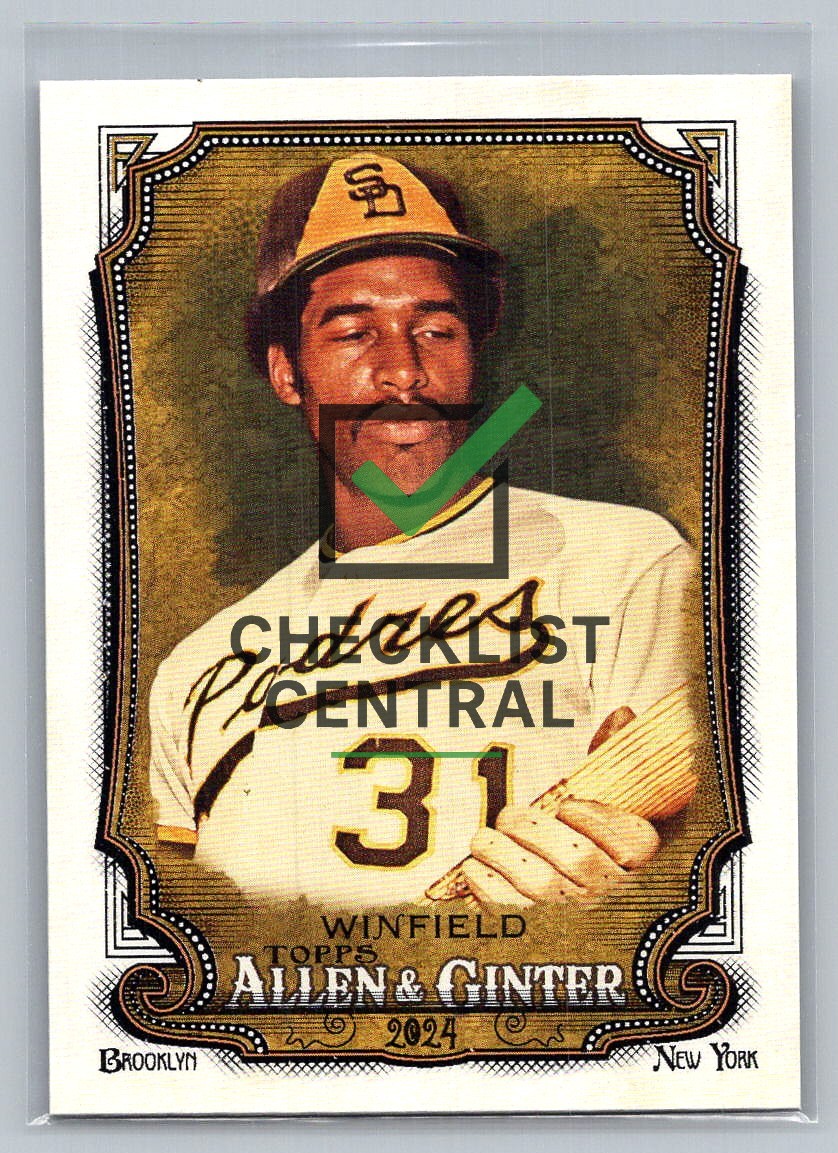 2024 Topps Allen & Ginter Dave Winfield #108