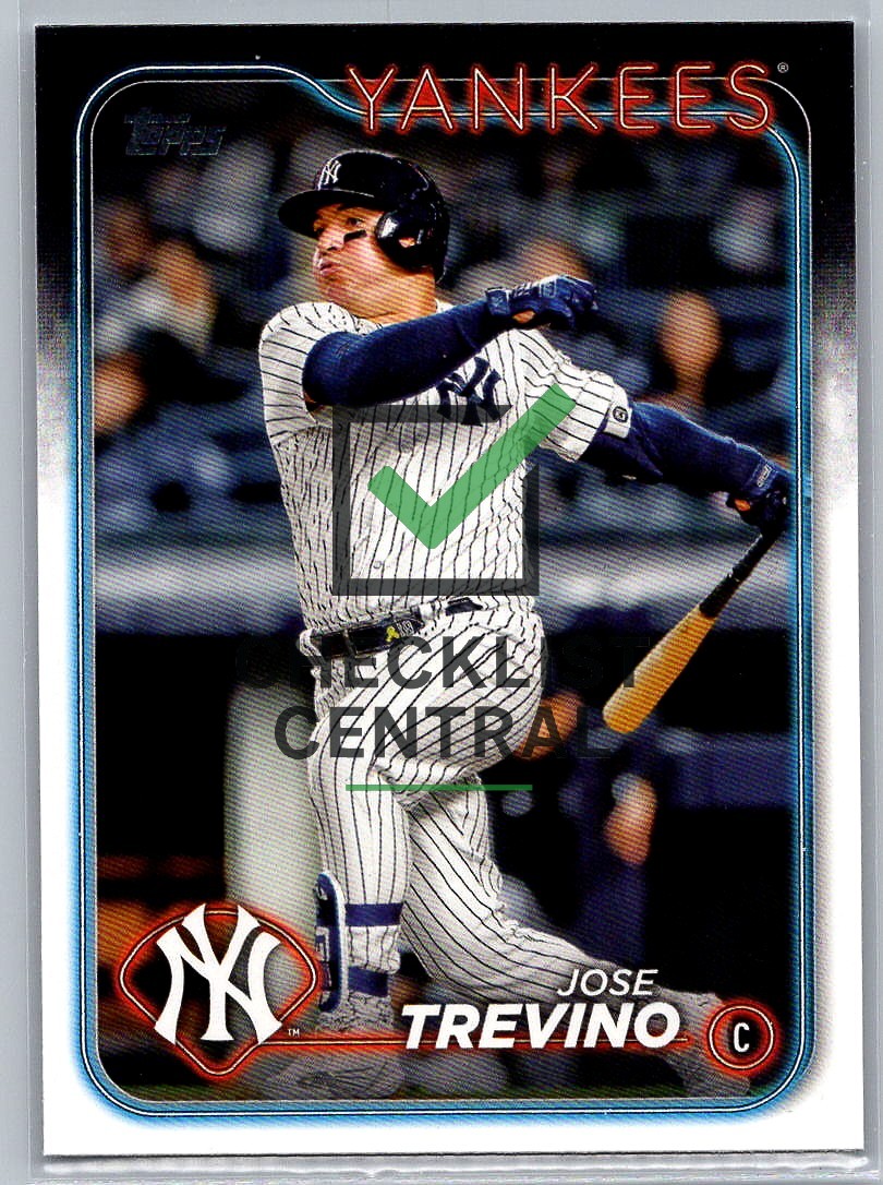 2024 Topps Update Jose Trevino #US228
