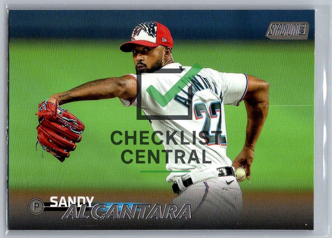 2023 Topps Stadium Club Sandy Alcantara #4