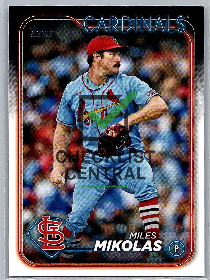 2024 Topps Miles Mikolas #287