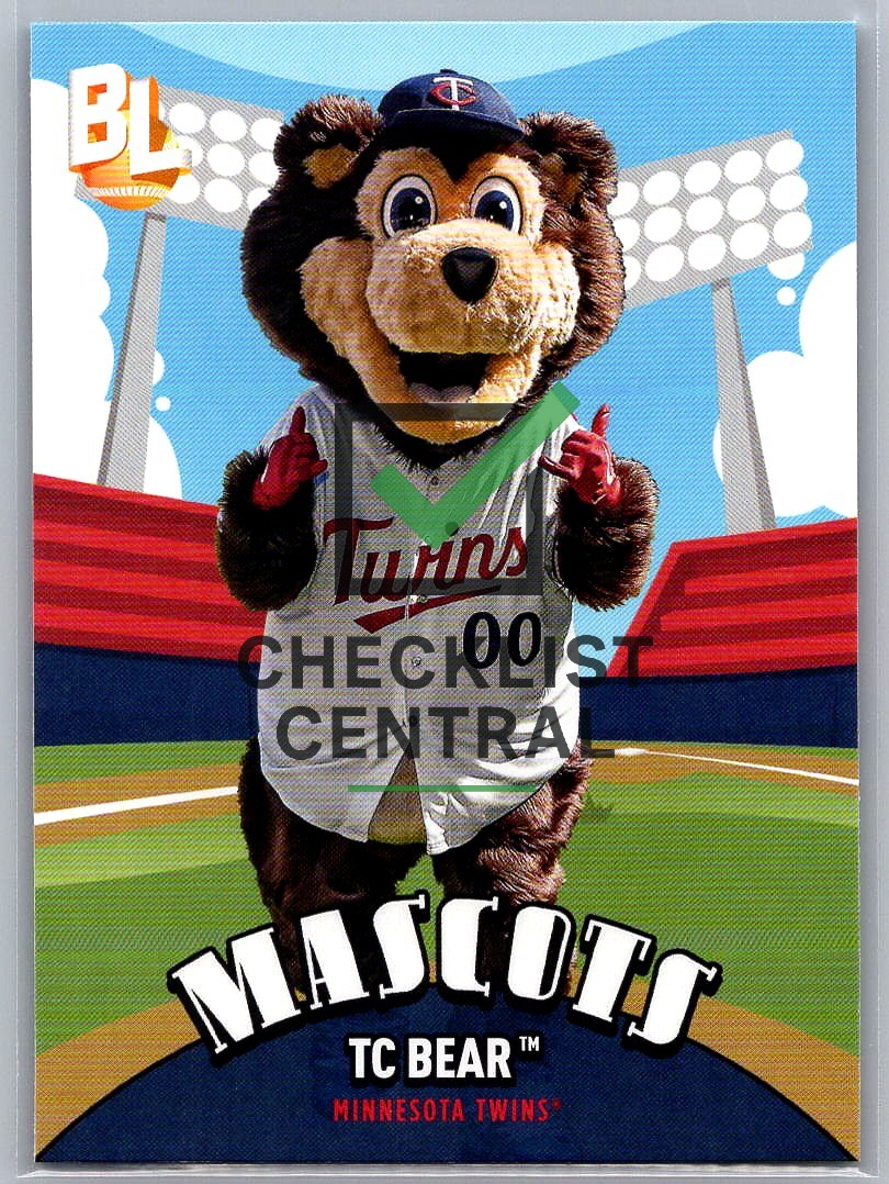 2024 Topps Big League Mascots TC Bear #M-16