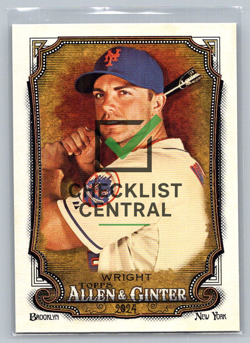 2024 Topps Allen & Ginter David Wright #148