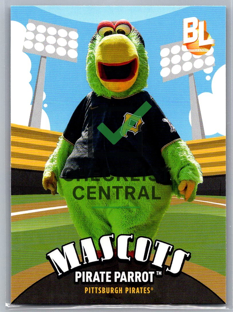 2024 Topps Big League Mascots Pirate Parrot #M-20