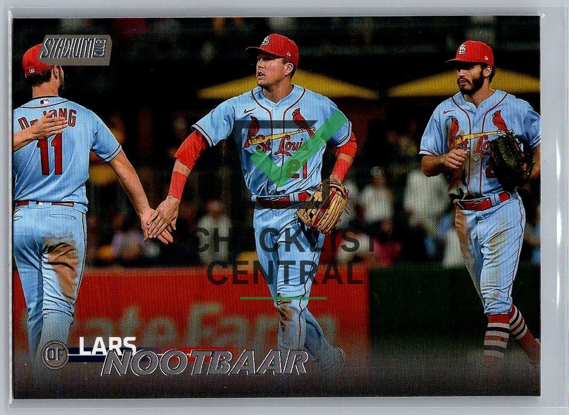 2023 Topps Stadium Club Lars Nootbaar #34