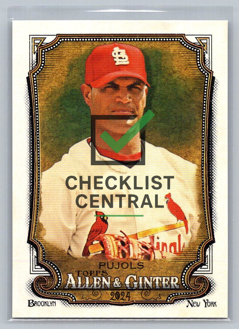 2024 Topps Allen & Ginter Albert Pujols #150