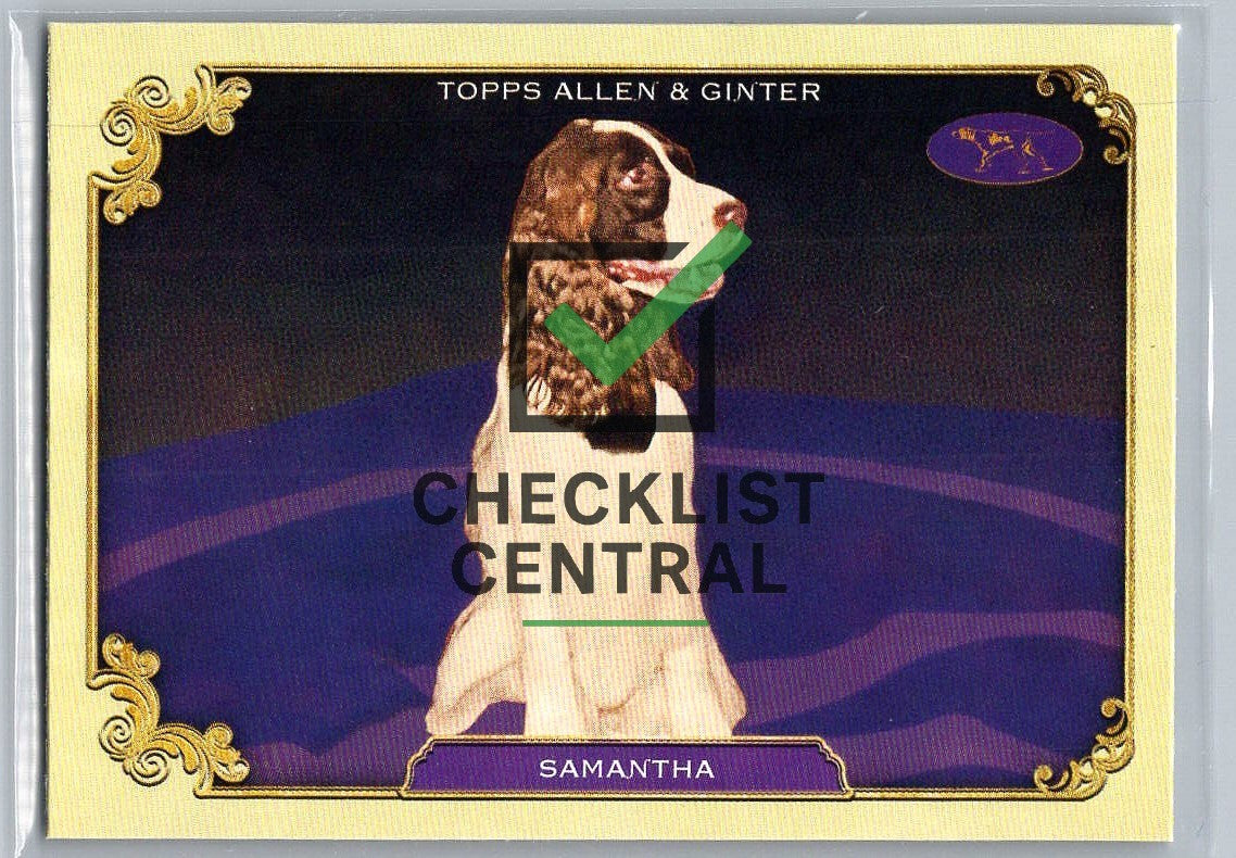 2024 Topps Allen & Ginter Westminster Stars of the Show Samantha #SOS-39
