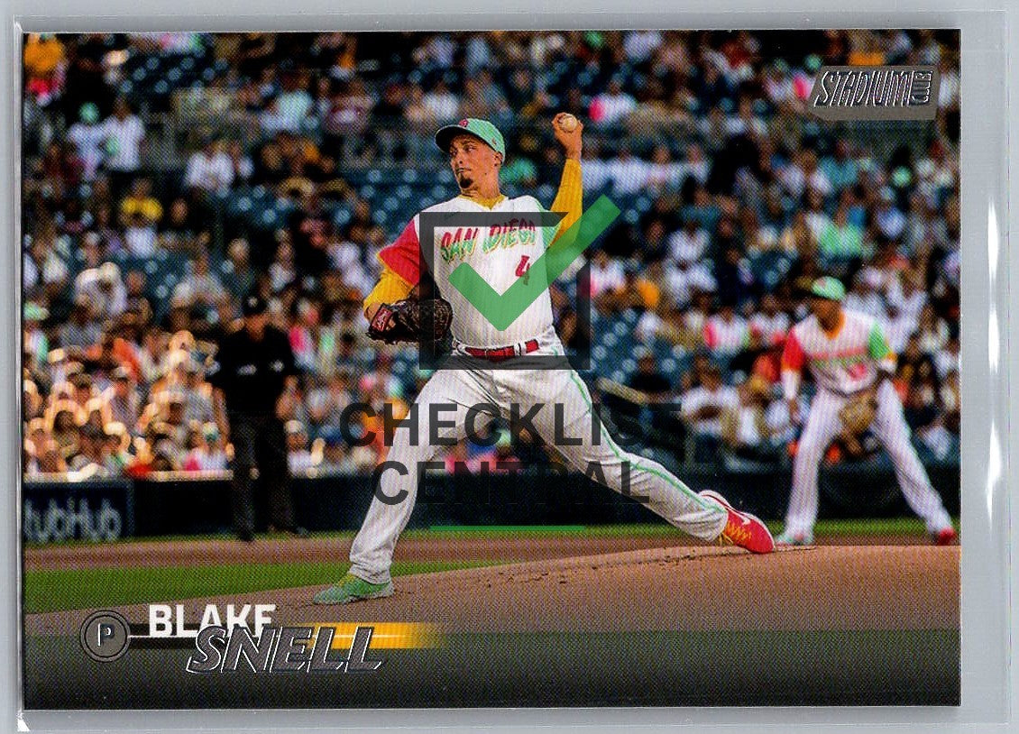 2023 Topps Stadium Club Blake Snell #67