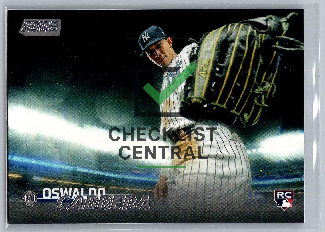 2023 Topps Stadium Club Oswaldo Cabrera #93 RC