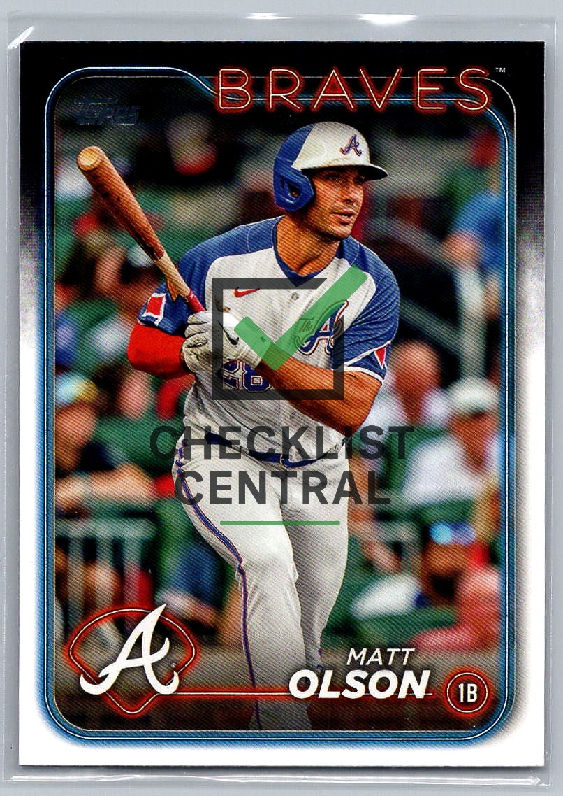 2024 Topps Matt Olson #350