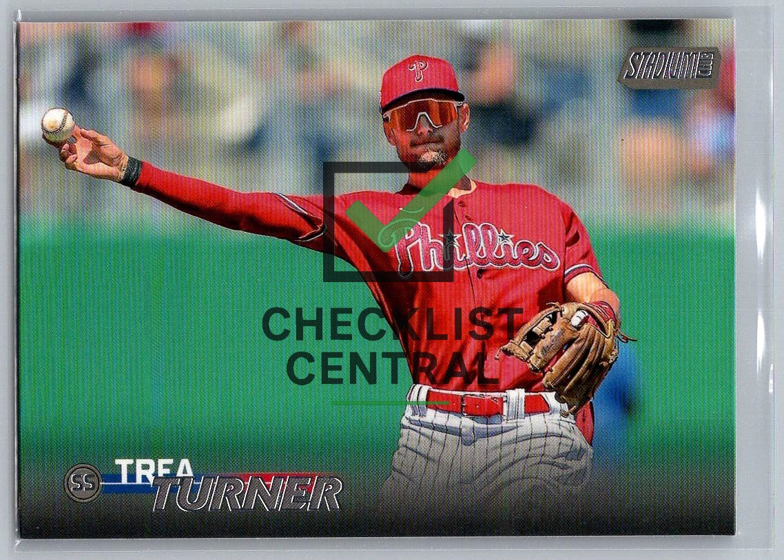 2023 Topps Stadium Club Trea Turner #134