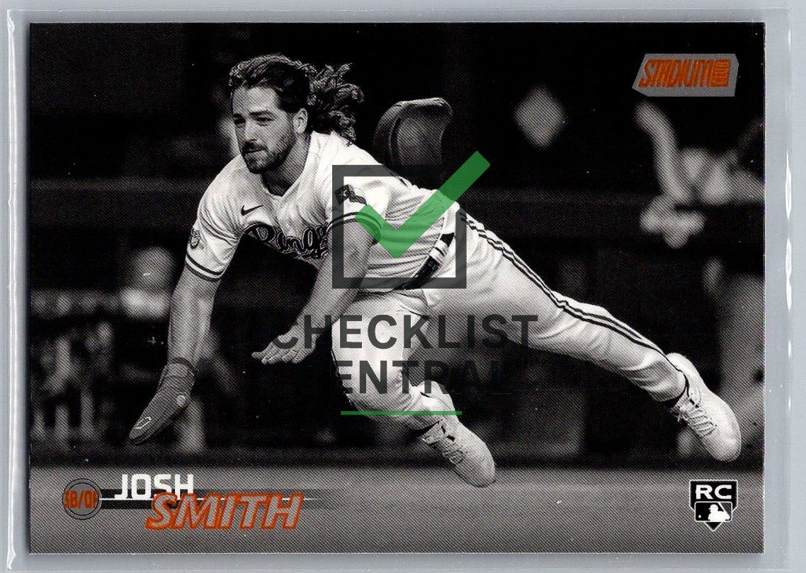 2023 Topps Stadium Club Black & White Josh Smith #160