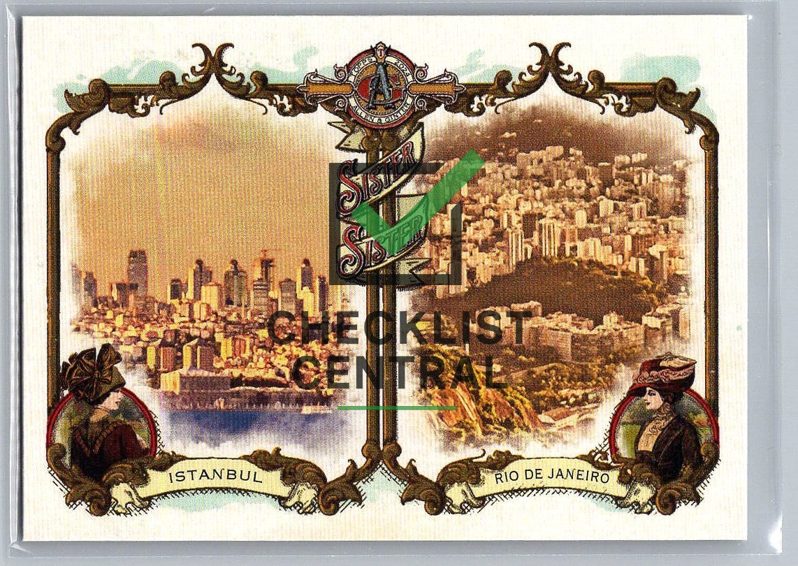 2024 Topps Allen & Ginter Sister Sister Istanbul & Rio de Janeiro #SS-3