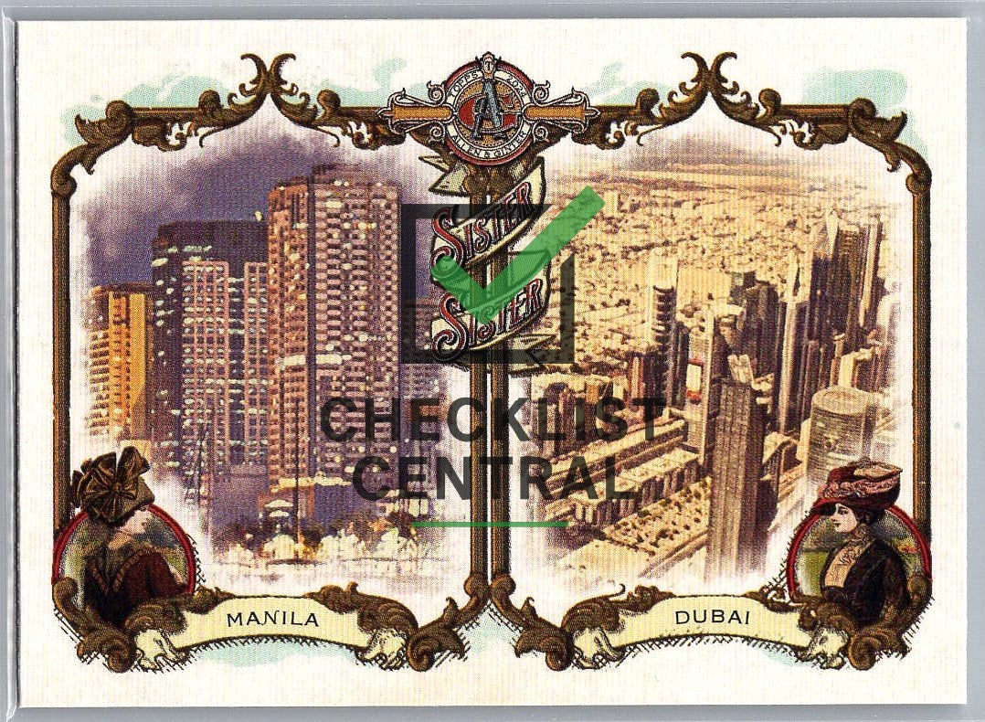 2024 Topps Allen & Ginter Sister Sister Manila & Dubai #SS-4