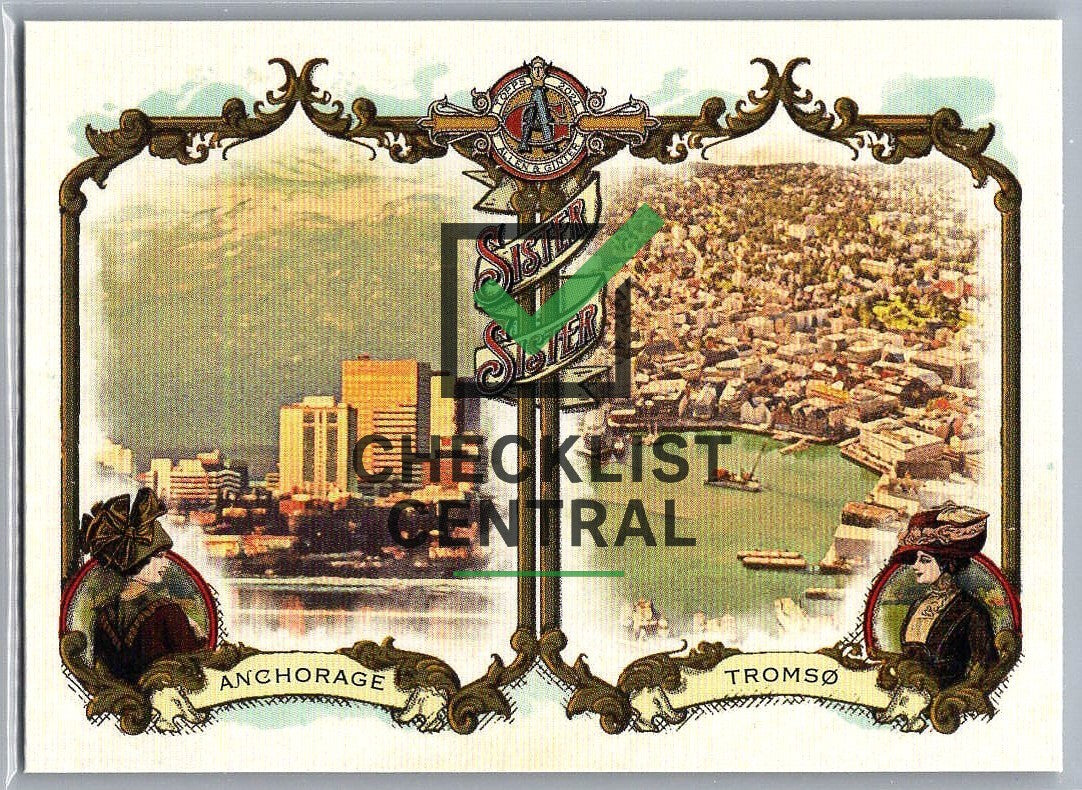 2024 Topps Allen & Ginter Sister Sister Anchorage & Tromsø #SS-8