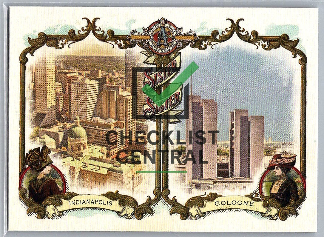 2024 Topps Allen & Ginter Sister Sister Indianapolis & Cologne #SS-9
