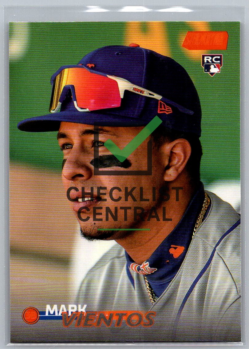2023 Topps Stadium Club Orange Foil Mark Vientos #91 - 139/199