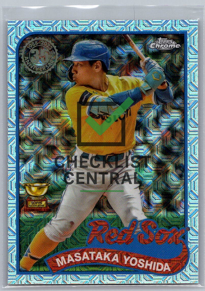 2024 Topps '89 Topps Silver Pack Chrome Masataka Yoshida #T89C91
