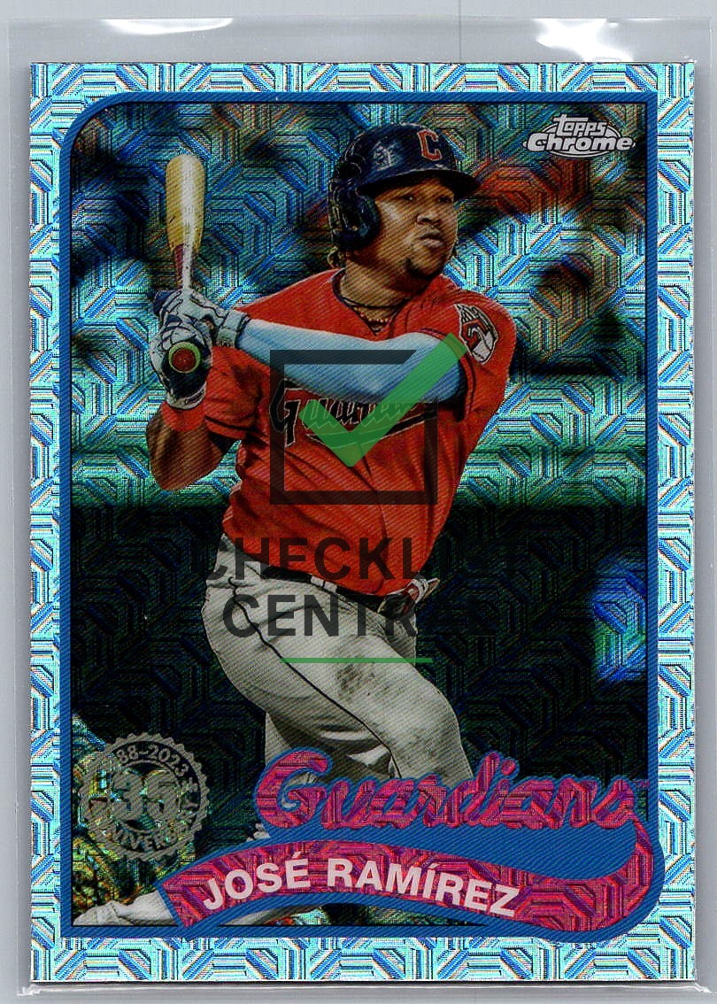 2024 Topps '89 Topps Silver Pack Chrome José Ramírez #T89C-35